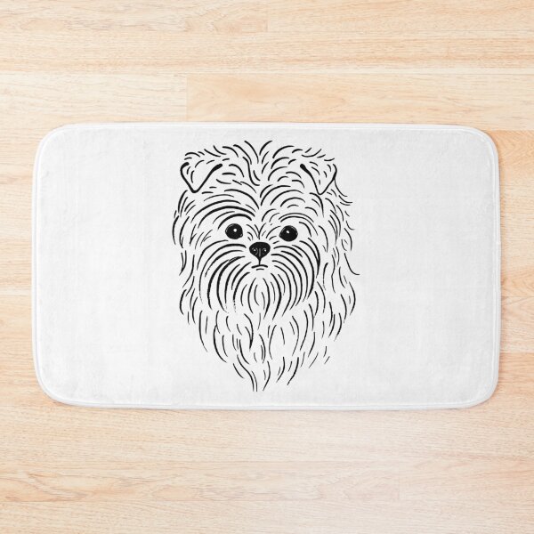 Item preview, Affenpinscher (Black and White) designed and sold by illucalliart.