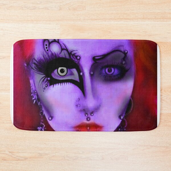 Item preview, Goth pierced girl designed and sold by BURPdesigns.