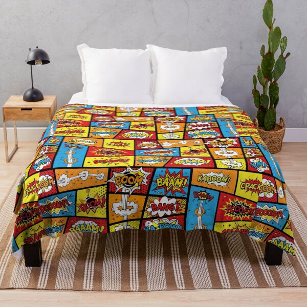 Item preview, Superhero Comic Book Pow Violence Battle Hero Colors designed and sold by mynimo.