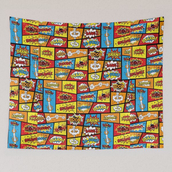 Item preview, Superhero Comic Book Pow Violence Battle Hero Colors designed and sold by mynimo.