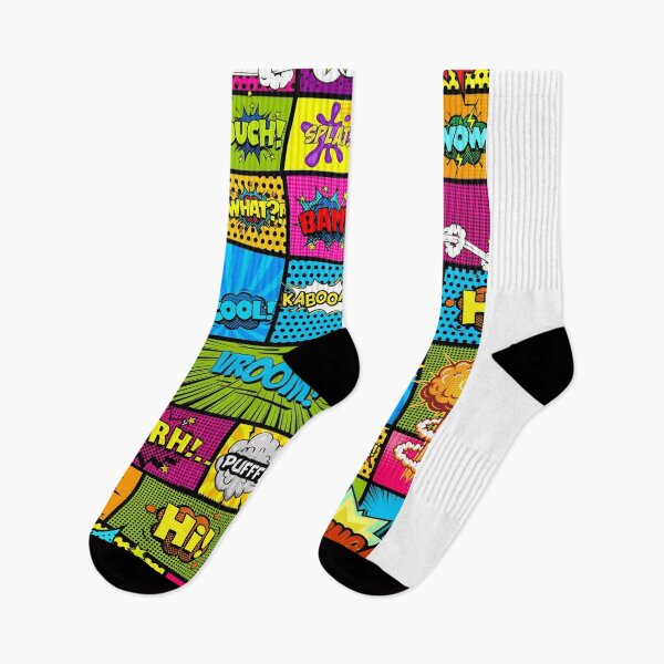 Item preview, Superhero Comic Book Pow Violence Battle Hero Colors designed and sold by mynimo.
