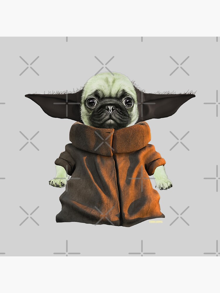 Baby Pugda by darklordpug
