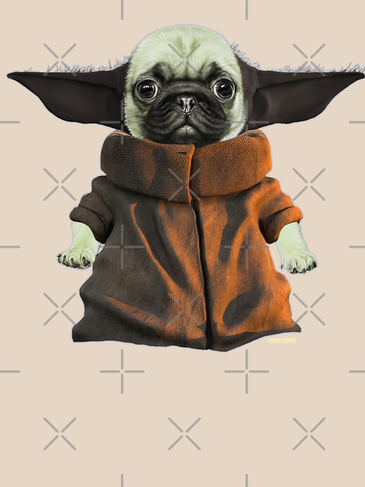 Baby Pugda by darklordpug