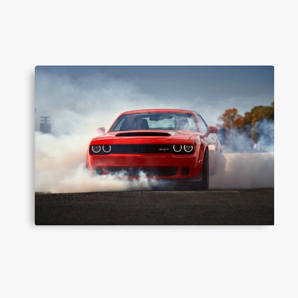 Dodge Challenger SRT Demon Canvas Print