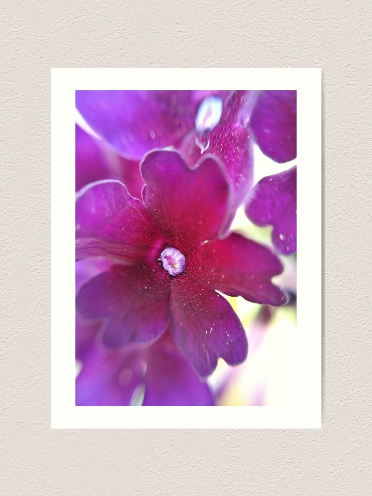 Alternate view of Purple Flower Art Print