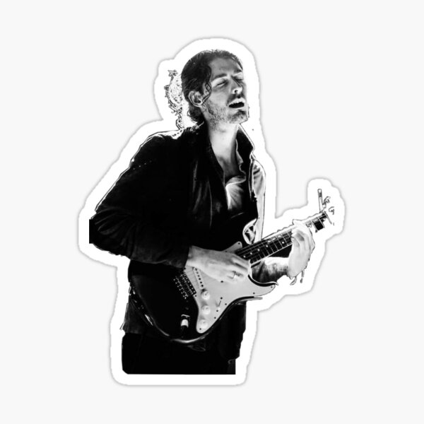 hozier! with a guitar! Sticker