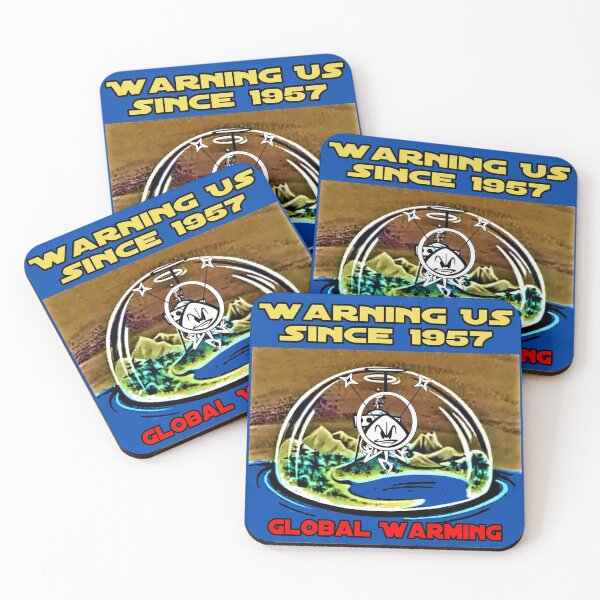 Item preview, Global Warming with Colonel Bleep ! Warning US since 1957 . designed and sold by michaelrodents.