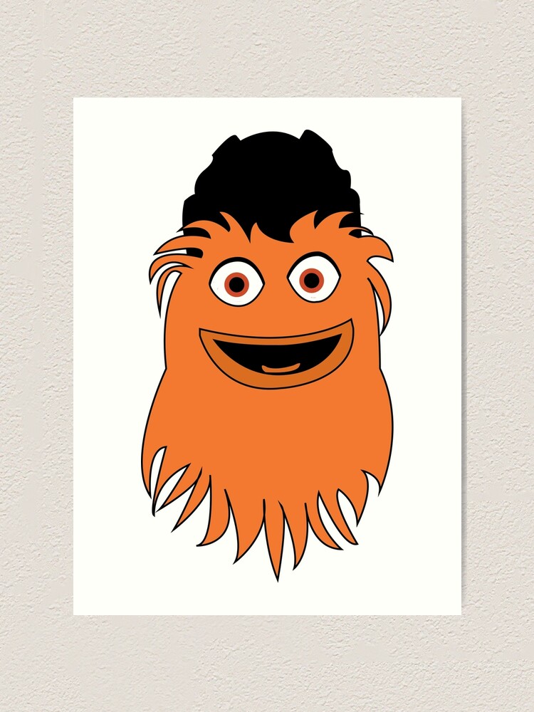 Philadelphia Flyers Mascot Gritty Art Print for Sale by jhco