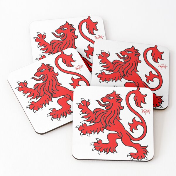 Item preview, Rampant Scottish Lion heraldic design designed and sold by Pat Fish.