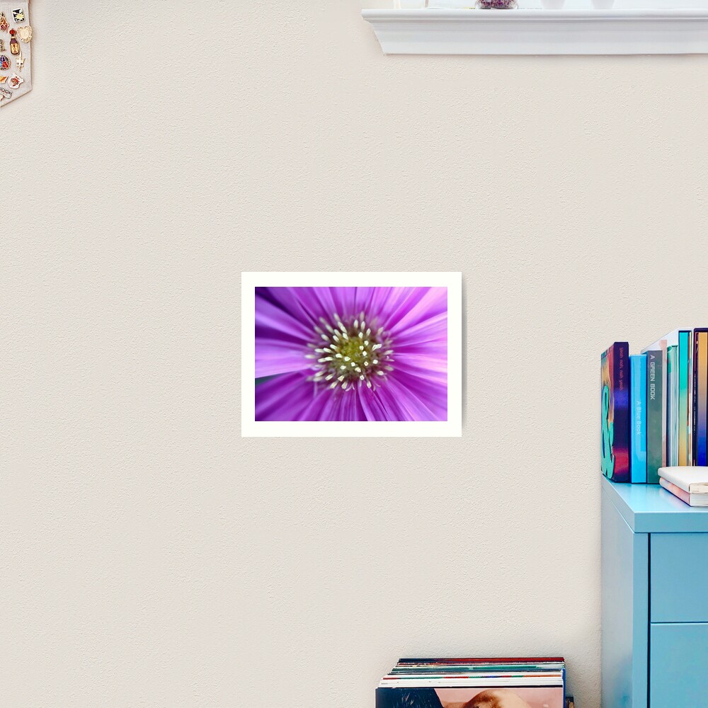 Purple Sun Art Print