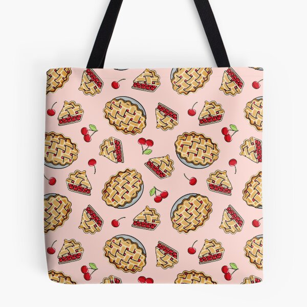 Item preview, Cherry Pie - Cherries on pink  designed and sold by littlearrow.