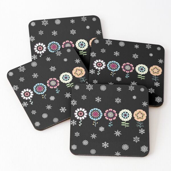 Item preview, Winter Flowers, Nature, Cute and Pretty Illustration designed and sold by Kate Hyunsu Cho.
