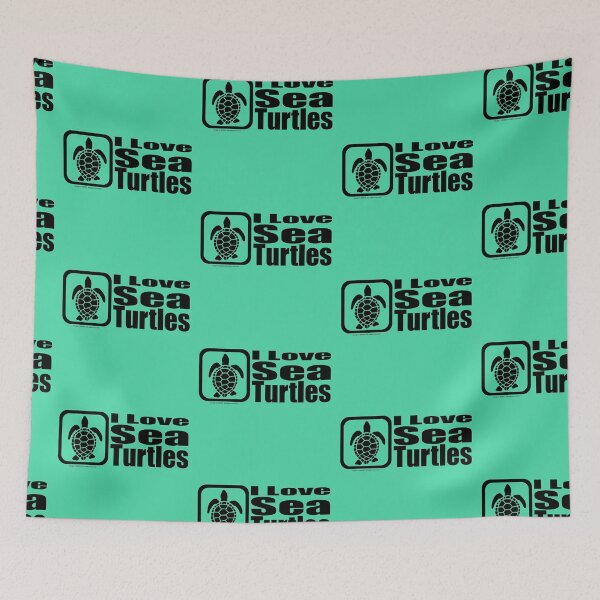 Item preview, I Love Sea Turtles designed and sold by 28TEES.