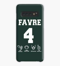 Brett Favre - Karrierestatistik Hülle & Klebefolie für Samsung Galaxy