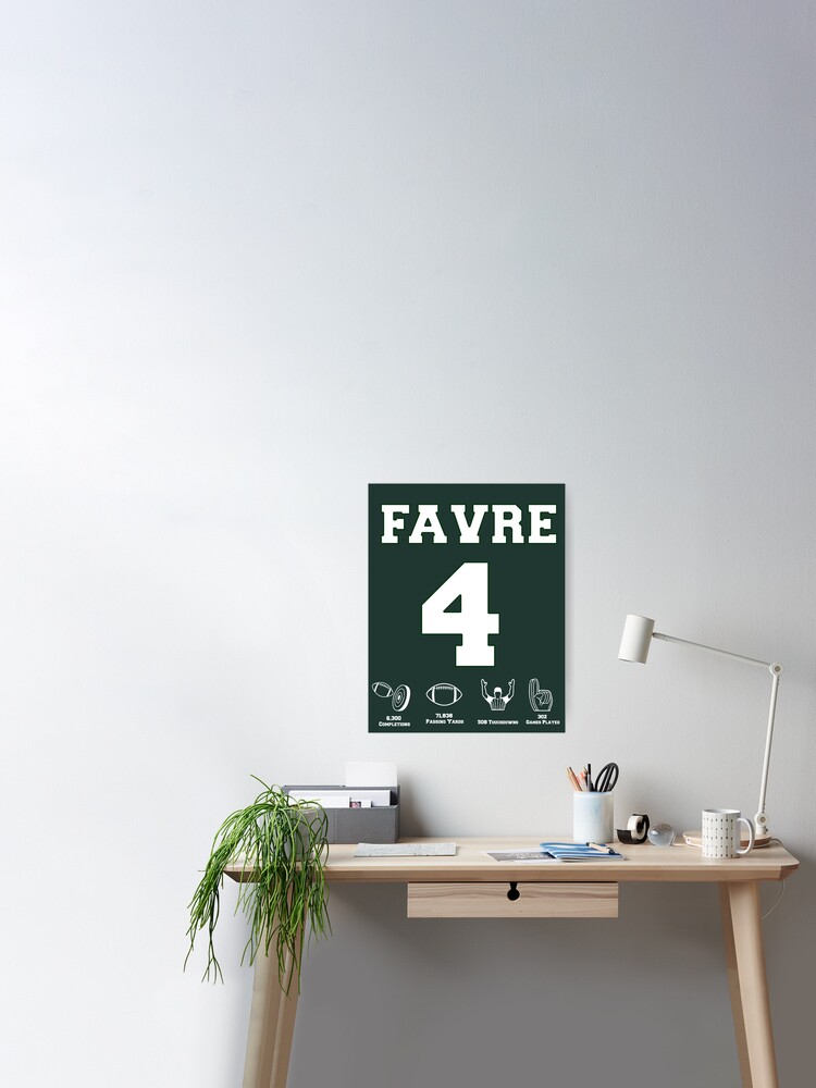 Brett Favre - Career Stats Essential T-Shirt for Sale by thundergun