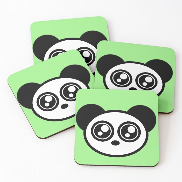Item preview, Kawaii Panda Face designed and sold by midnightthecat.