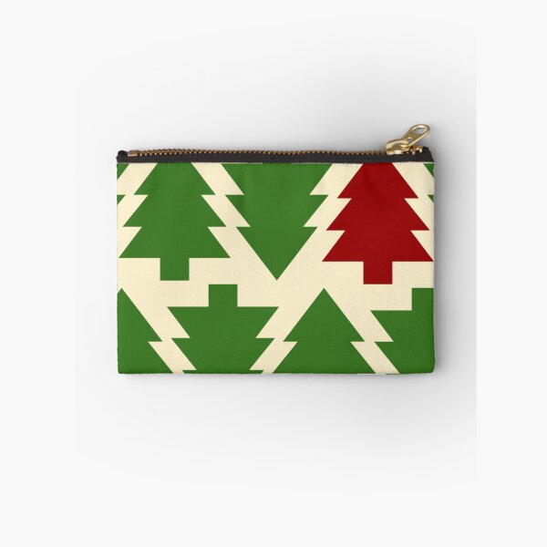 Item preview, Festive Red and Green Christmas Trees designed and sold by Linda Roisum.