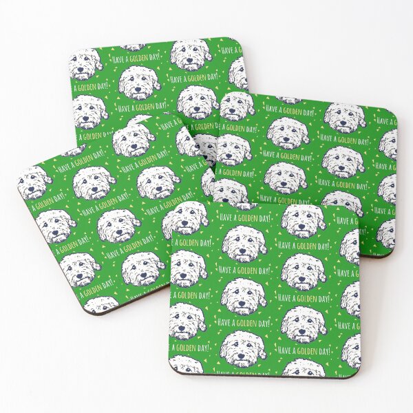 Item preview, Have a Goldendoodle day in green - Goldendoodle gifts - Goldendoodle mom - Goldendoodle gifts designed and sold by smooshfaceutd.