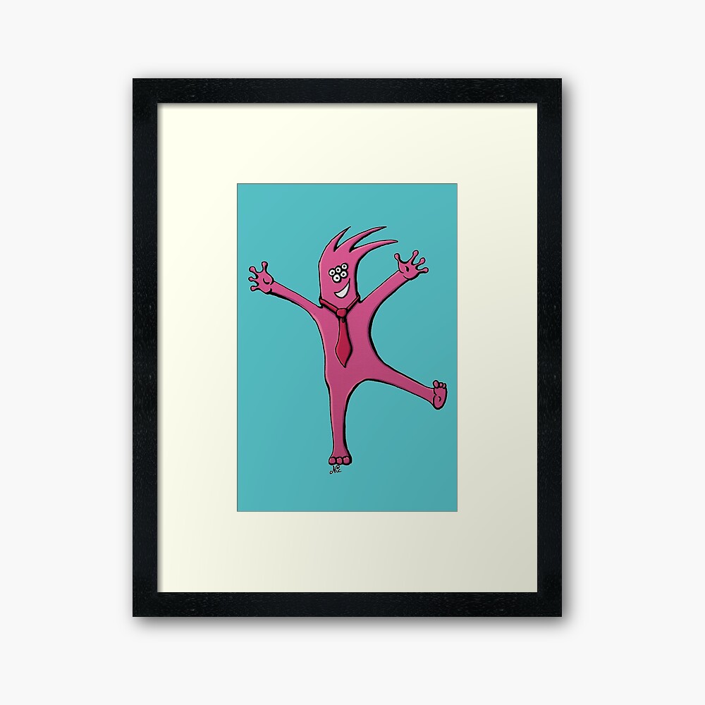 Mr. Warhead Framed Art Print