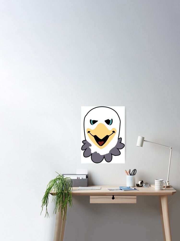 Minimalist Swoop Philadelphia Eagles Mascot square poster print