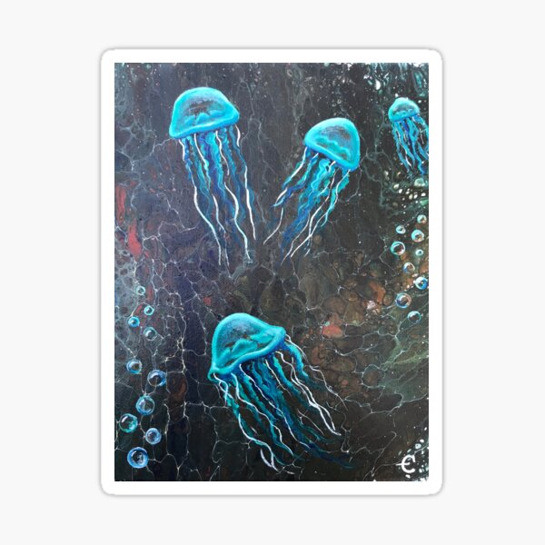 Jellyfish Troop Sticker