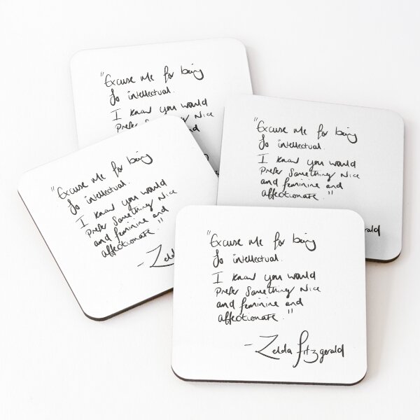 Item preview, Zelda Fitzgerald quote designed and sold by SturgesC.