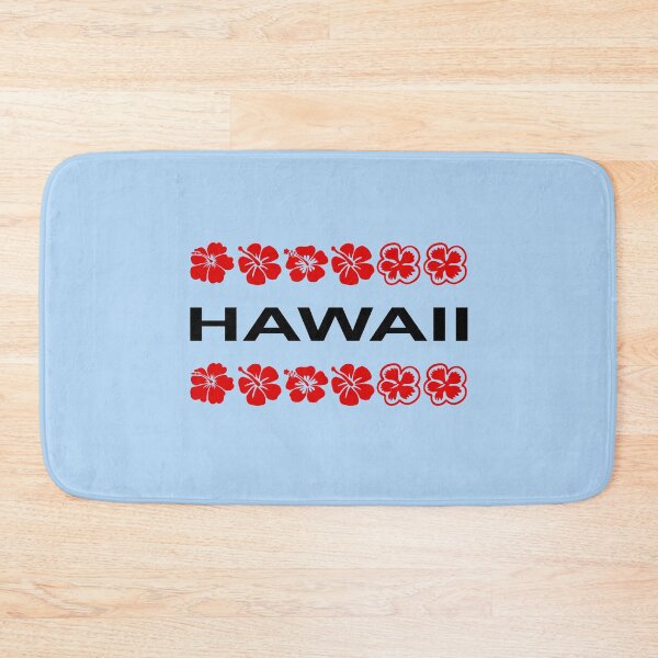 Item preview, Hawaii Red Flower Bands Light-Color designed and sold by TinyStarAmerica.