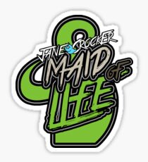 Homestuck Jane Crocker Maid Of Life Title Logo Sticker