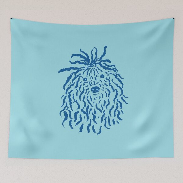 Item preview, Puli (Sky Blue and Blue) designed and sold by illucalliart.
