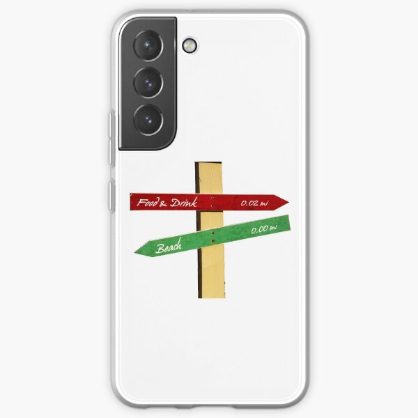 To the Beach, Food & Drink Samsung Galaxy Soft Case