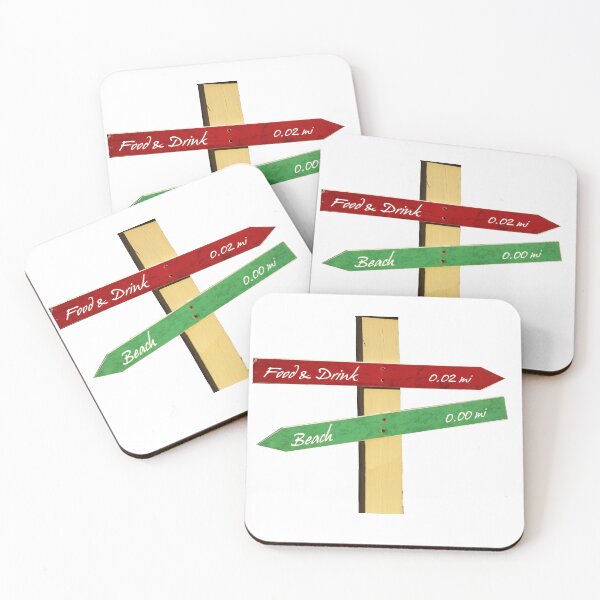 Item preview, To the Beach, Food & Drink designed and sold by Jan Marvin Art Studio.