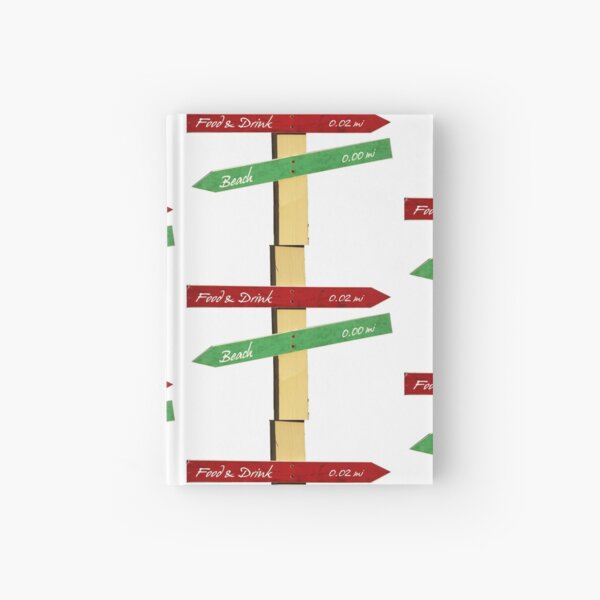 To the Beach, Food & Drink Hardcover Journal