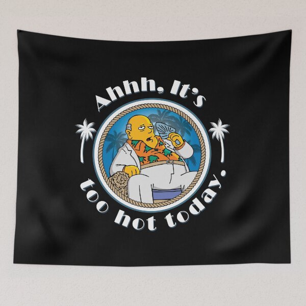 Item preview, It's Too Hot Today designed and sold by rockbottomau.