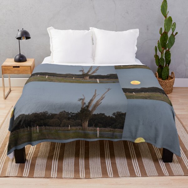 Item preview, Tree & Moon, Sturt Highway, Australia -2 2019 designed and sold by muz2142.