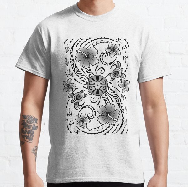 Polynesian tatto art Classic T-Shirt