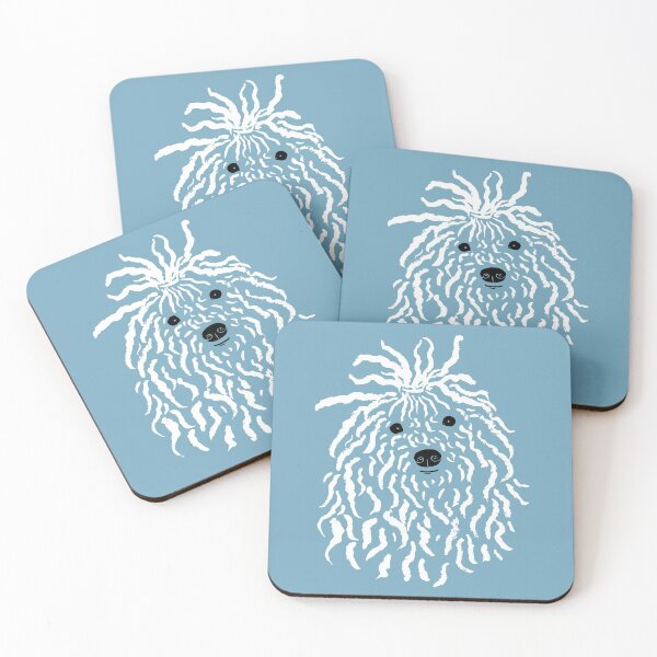Item preview, Puli (Blue and White) designed and sold by illucalliart.