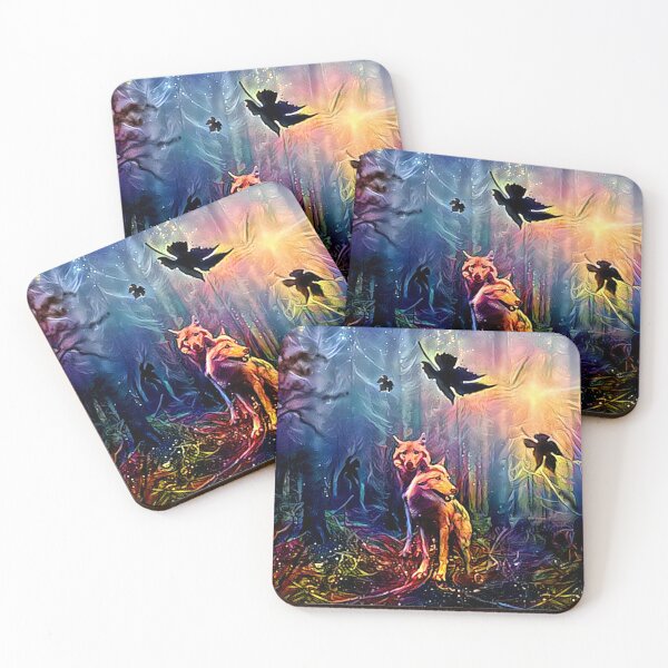 Item preview, Visions of Mystic Wolves designed and sold by Alyxandre.