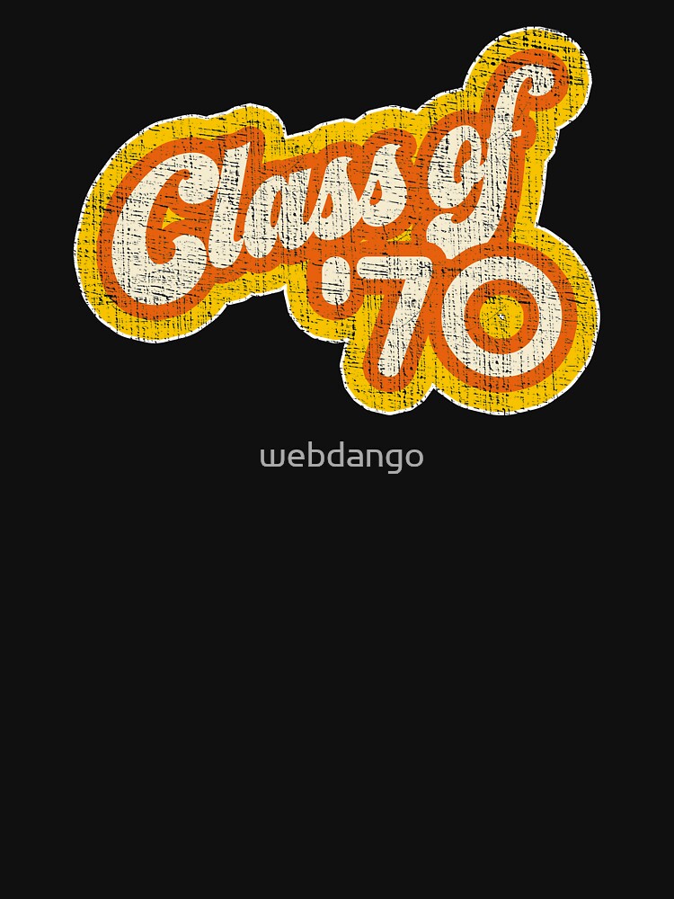 1279 Senior Class T-shirt Retro Seventies