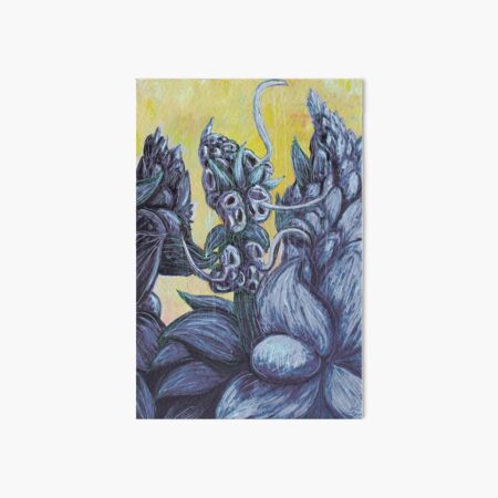 Floral Hellscape III Art Board Print