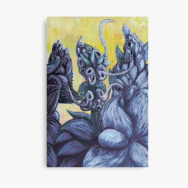 Floral Hellscape III Canvas Print