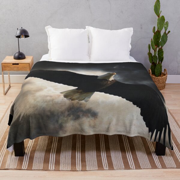 Item preview, Soaring Eagle in Stormy Skies designed and sold by NaturePrints.