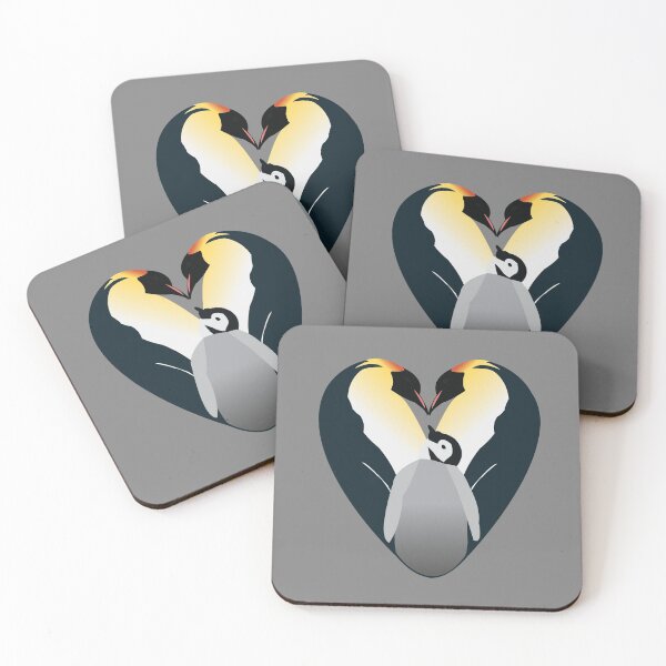 Artikelvorschau, Pinguin Herz entworfen und verkauft von KCPetPortraits.