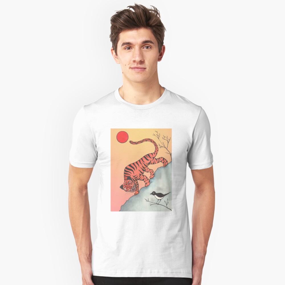 asian tiger shirt