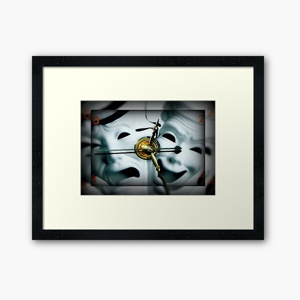 Tick Tock Tick Tock © Framed Art Print