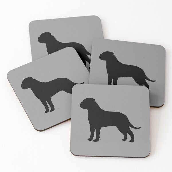 Artikelvorschau, Bullmastiff-Silhouette(n) entworfen und verkauft von Jenn Inashvili.