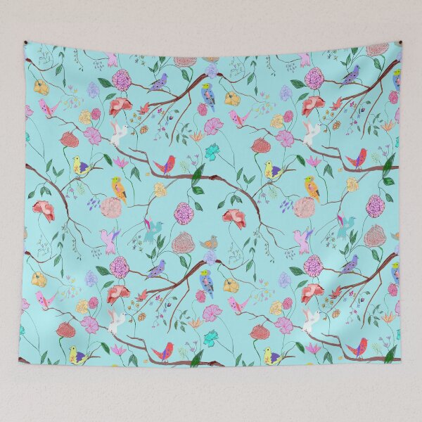 Item preview, Birds And Flowers designed and sold by fabqa.