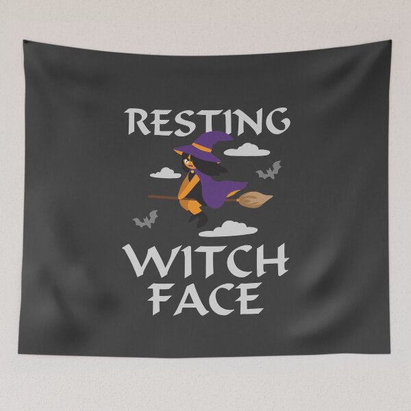 Item preview, Resting Witch Face - Bitch Face Pun Design for Halloween designed and sold by Team150Designz.