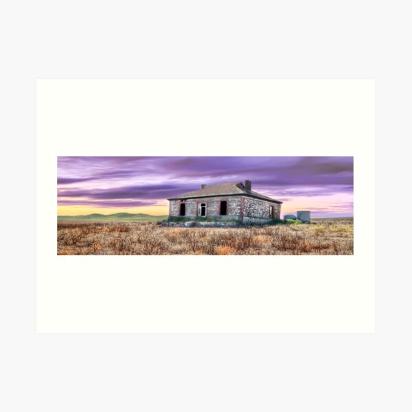 Burra Homestead Panorama Art Print