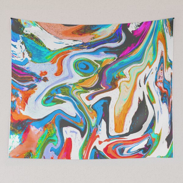 Item preview, Laval- Melted Colorful Abstraction designed and sold by ava-j-art.