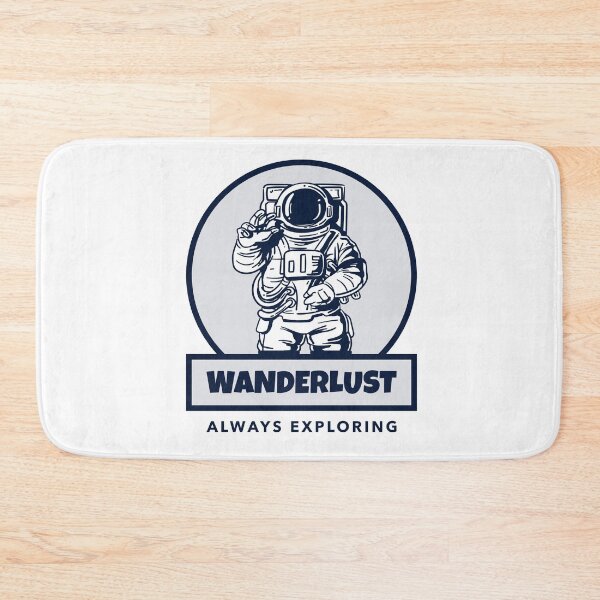 Aperçu de l'œuvre astronaute wanderlust créée et vendue par Animalhead.